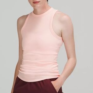 Lululemon High Neck Ruched Back Tank Top - image 1